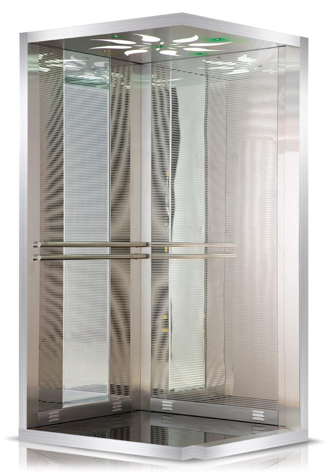 Pyramıd Model Asansör Kabini